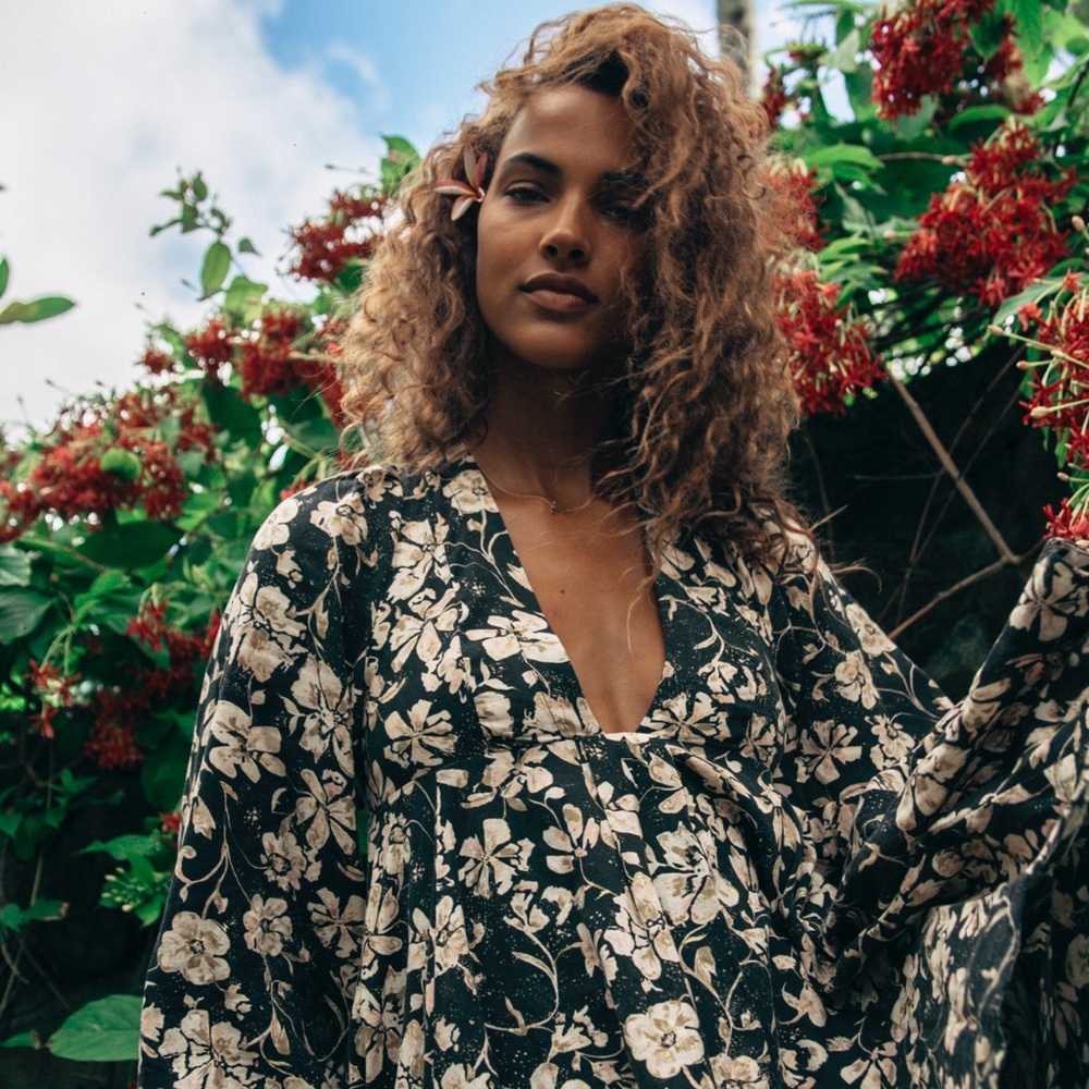 Free people floral mini